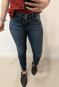 Zara Ankle Skinny Jeans Sz 02